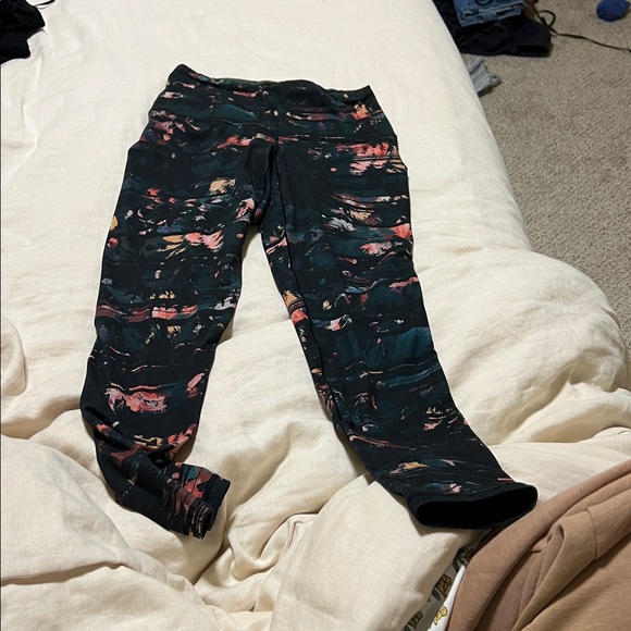 Prana Forest Green Leggings - Picture 1 of 3